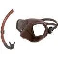 Spetton Mattbrown Camo Mattbrown Snorkelsæt
