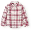 Boboli Poplin Check Skjorte Med Lange ærmer