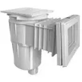 AstralPool Polyester 35665 6graders Skimmer Standard Langt Mundstykke Firkantet Dæksel Til Pool 17.5l