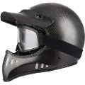 Nzi Mad Carbon With Peak Fullface-hjelm