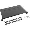 Lanberg AK-1004-B - 1U - Fixed Shelf