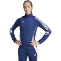 Adidas Tiro24 Halv Lynlås Sweatshirt
