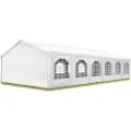 TOOLPORT 5x12m, Partytelt, PE-teltdug, hvid