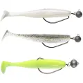 Swimy Pompei Shad+cheburashka Rig Blødt Agn 10g 125 Mm 16 Enheder