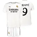 Real Madrid 24/25 Mbappe Hjem Junior Sæt