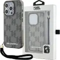 Karl Lagerfeld Klhcp15lhkdpnsk Iphone 15 Pro 6.1 Iml Mono Kl Pattern&cord Telefonetui