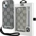 Karl Lagerfeld Klhcp15shkdpnsk Iphone 151413 6.1 Iml Mono Kl Pattern&cord Telefonetui