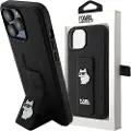 Karl Lagerfeld Klhcp14lgsachpk Iphone 14 Pro 6.1 Gripstand Saffiano Choupette Pins Telefonetui