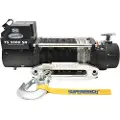 Superwinch Tiger Shark 9500 Elektrisk Spil Med Syntetisk Reb 4309kg 12v