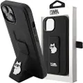 Karl Lagerfeld Klhcp15sgsachpk Iphone 151413 6.1 Gripstand Saffiano Choupette Pins Telefonetui