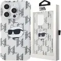 Karl Lagerfeld Klhcp15lhklpcht Iphone 15 Pro 6.1 Iml Choupette Head&monogram Telefonetui