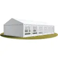 TOOLPORT 5x12m, Partytelt, PVC-teltdug, hvid