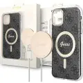 GUESS Gubpp13lh4eacsk+ Charger Set Iphone 13 Pro 4g Print Telefon Etui