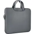 Hurtel 15,6" laptop-taske - grå, stænktæt i letvægtsneopren