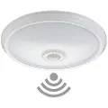 EDM Påfør Overflade-led Med Sensor Og Nødlys 6400k 16w 1100 Lumens