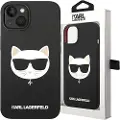 Karl Lagerfeld Klhmp14mslchbk Iphone 14 Plus15 Plus 6.7 Silicone Choupette Head Telefonetui