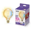 WiZ Connected Filament globe G95 E27, ravfarvet