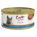 Cadilo Daily Delights - kylling med okse paté - vådfoder til katte (70g)