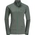 Jack Wolfskin Kammweg Fleecejakke Med Fuld Lynlås