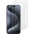 Hofi iPhone 16 Hofi Premium Pro+ Skærmbeskyttelse Hærdet Glas - 9H - 2 Stk. - Gennemsigtig