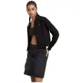 G-Star G-Startil kvinder. D25502-A613-6484 Bomber sweatshirt jakke sort (L), Casual, Bomuld, Genanvendt polister