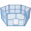 TIAKI Playpen sekskantet løbegård - L 150 x B 170 x H 66 cm