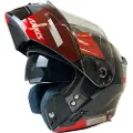 Axxis Storm S Sv Grip Modulær Hjelm