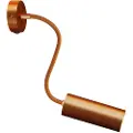 Creative Cables Med Bulb Fermaluce Flex 30-lampe Med Miniroset Med Afbryder Og Spotlight Med Tub-e14-skærm