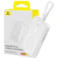 Baseus Powerbank Baseus Magnetic Mini 10000mAh, Lightning 20W MagSafe (hvid)