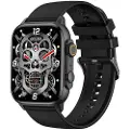 COLMI C81 Smartwatch - stor AMOLED-skærm og avancerede funktioner - Svart