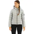Ecoalf ECOALFtil kvinder. MCWGAJKASPEN0987W24-002 Jakke Aspenalf blå (M), Casual, Lange ærmer, Genanvendt polister, Bæredygtig