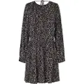 Pepe Jeans Pepe Jeanstil kvinder. PL953445 Azalea kjole sort (M), Casual, Viscose, Lange ærmer