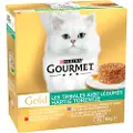 Gourmet Gold Smagfuldt Tårn 8-pak vådfoder til katte (85 g)