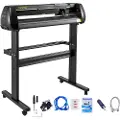 Vevor 34" vinylskærer/plotter skilteskæremaskine software 3 blade LCD-skærm