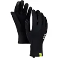 Ortovox 185 Rock'N'Wool Liner Gloves sort