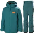 Helly Hansen Legendary, skibukser, junior, mørkegrøn