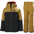 Helly Hansen Traverse/Legendary skisæt, junior, sort/guld