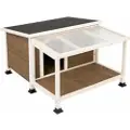 Zooplus Exclusive Doug Hundehus - Str. M: L 103,7 x D 112 x H 70 cm
