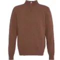 Barbour Barbourtil mænd. MKN0339 Essential Zip-jumper brun (XXL), Casual, Bomuld