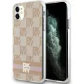 DKNY Dkhmn61hcptsp Iphone 11xr 6.1 Iml Checke Mono Pattern&printed Stripes Telefon Etui