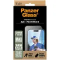 PanzerGlass Screen Protector Aluminum Frame iPhone 16 | Ultra-Wide Fit