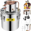 Vevor Moonshine Still Distillery Kit 3,3 Gal Water Essential Oil Destillation Kit m/ vandpumpe