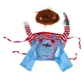 TIAKI uhyggeligt kostume til hunde og katte - ca. 23 cm ryglængde (størrelse L)