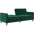 Dorel Home - Sovesofa med 3 sæder Hartford - Grøn - Sovesofaer - - Homeroom
