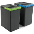 Emuca Recycle 2x7l Genbrugsbeholder 2 Enheder