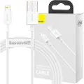 Baseus Superior Series Lightning Kabel - 1.5m - Hvid