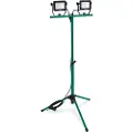 Vonroc Arbejdslampe - 2x20W - lygte | LED | Sammenklappelig - Vippbar | Justerbar stander | Udstrålingsvinkel: 100° pr. lampe