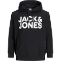 Jack & Jones Crop Logo Pluse Size Hættetrøje