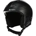 Cairn Orbit skihjelm, mat black + Accezzi Cortina, hjelmcase