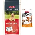 Animonda GranCarno Senior Fjerkræ + Oksekød - 1 kg